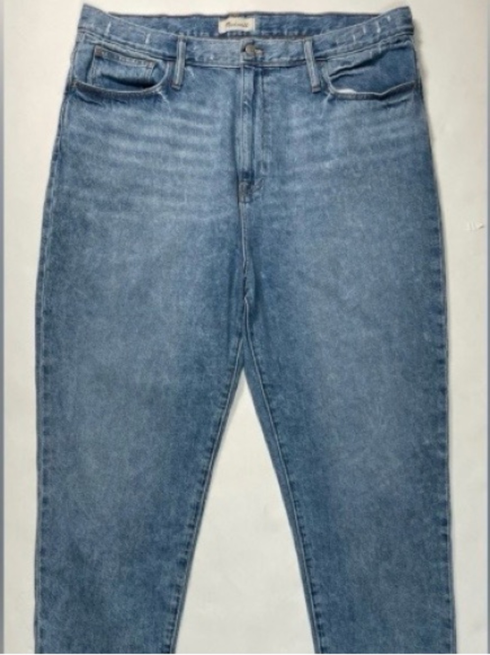 MADEWELL The Mom Jean – Women’s Size 31 – High Rise Blue Denim